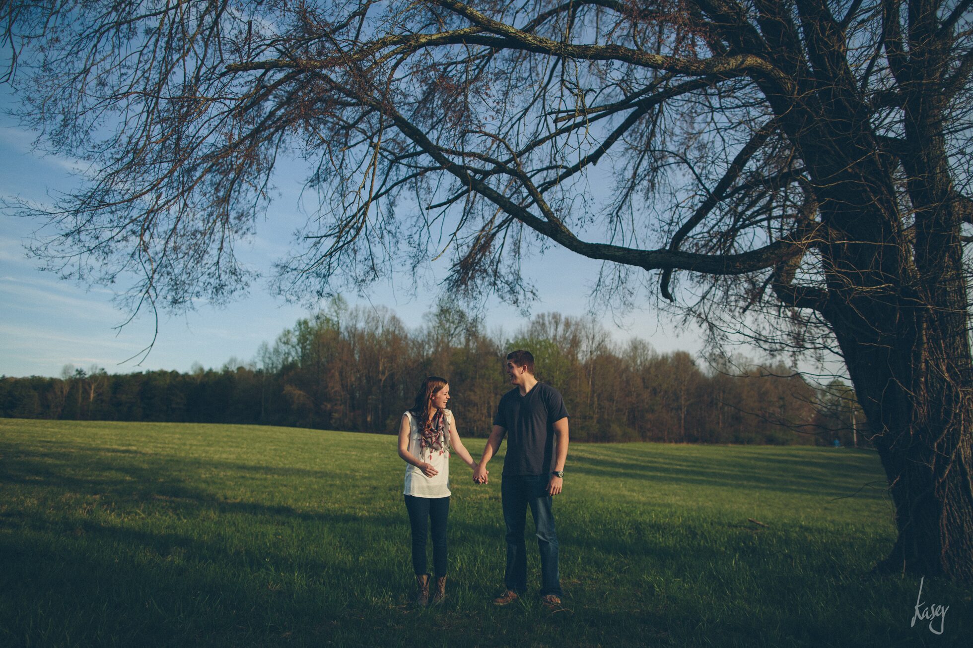 rustic laid-back wedding photographer, kasey loftin photography