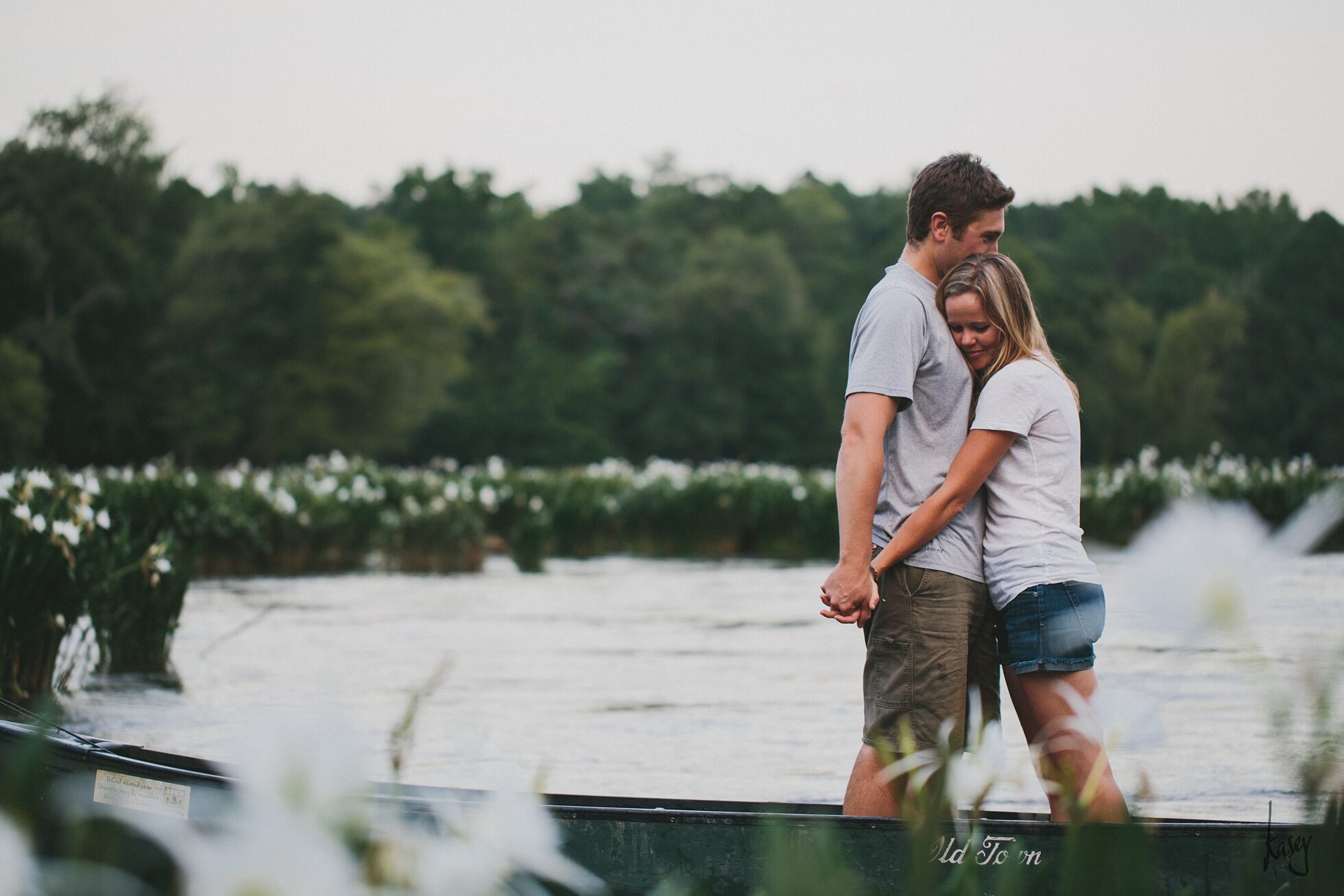 landsford canal engagement photos, kasey loftin photography