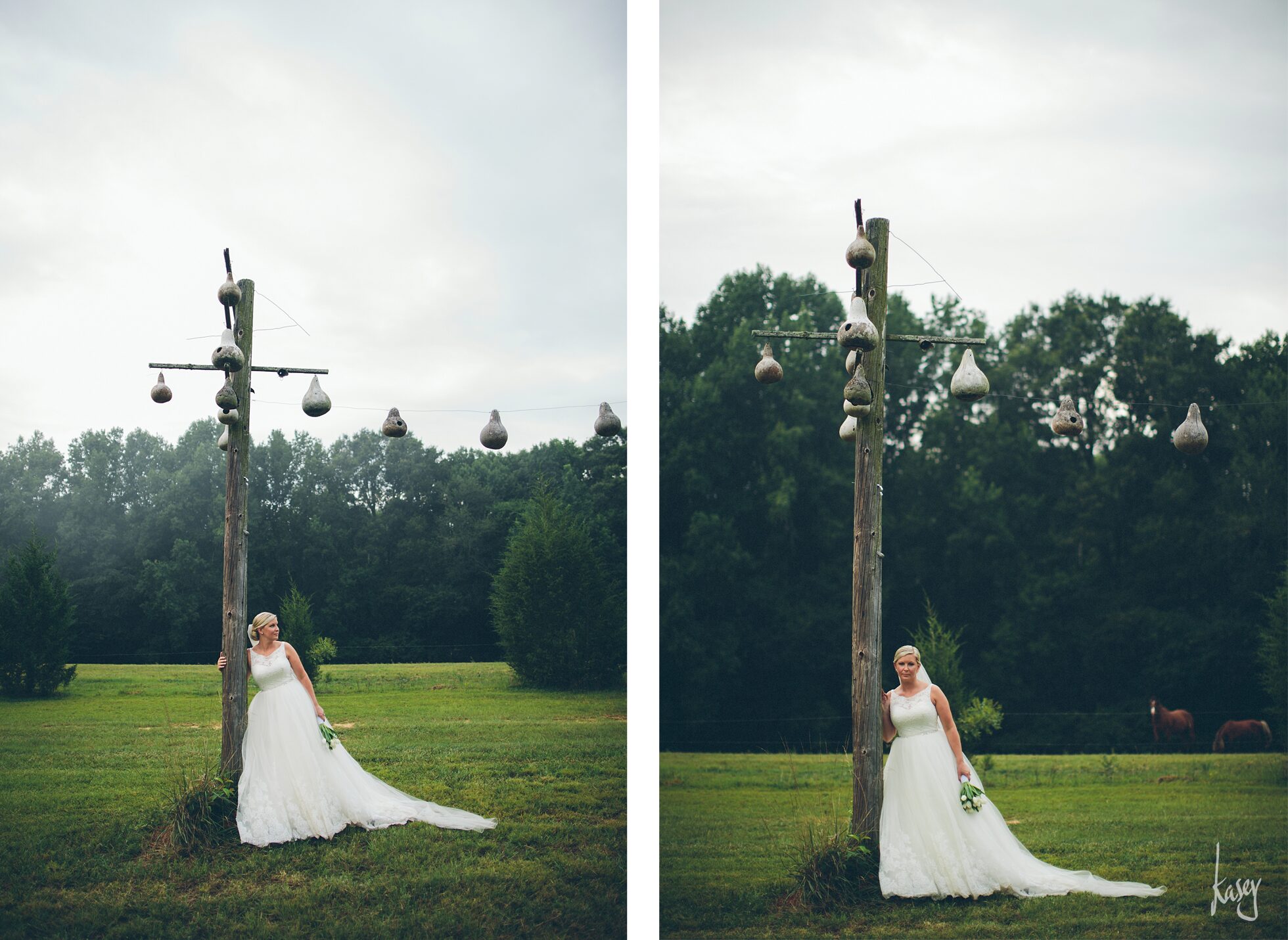 bridal session on a farm, kasey loftin photography