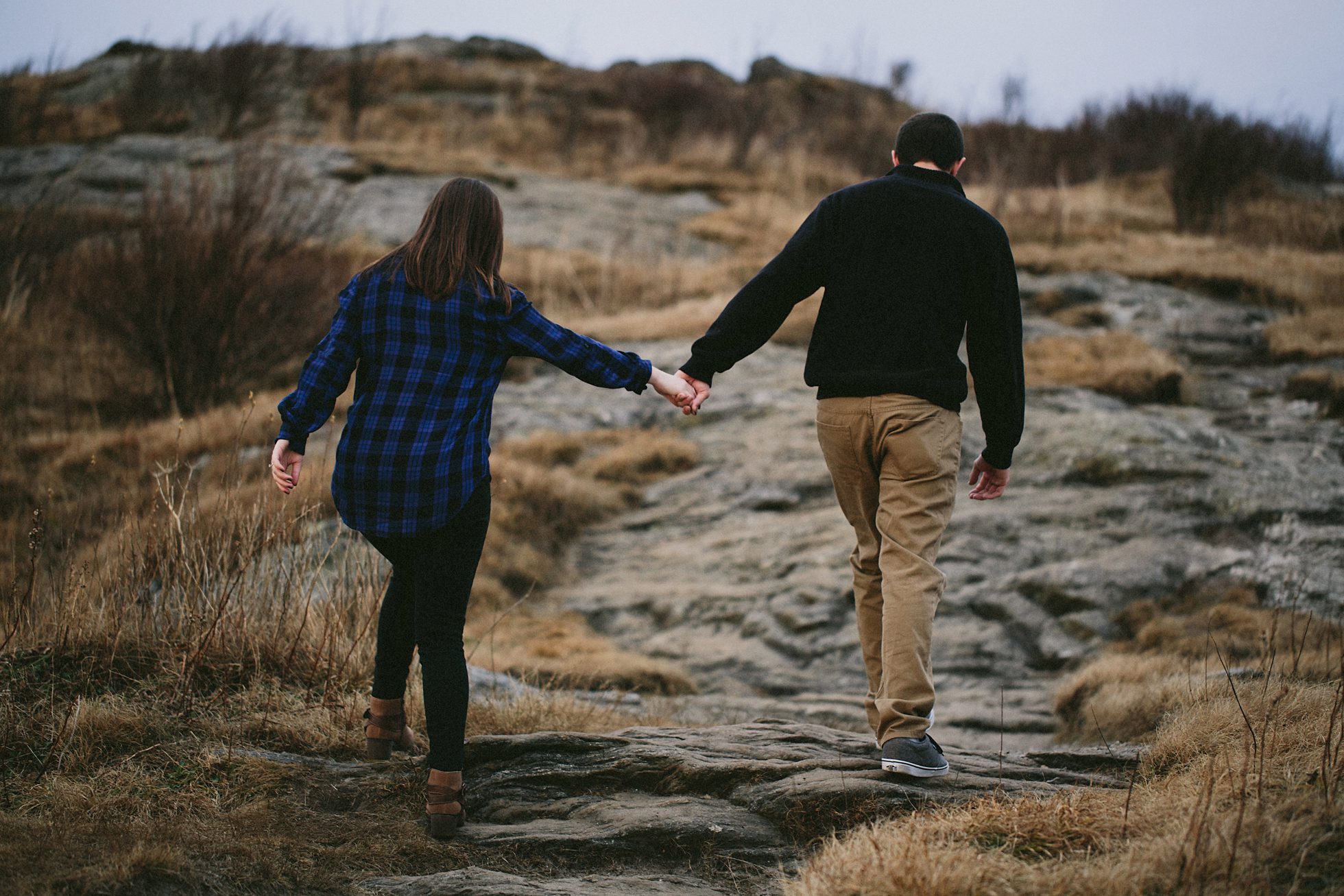 black balsam engagement photos, kasey loftin photography