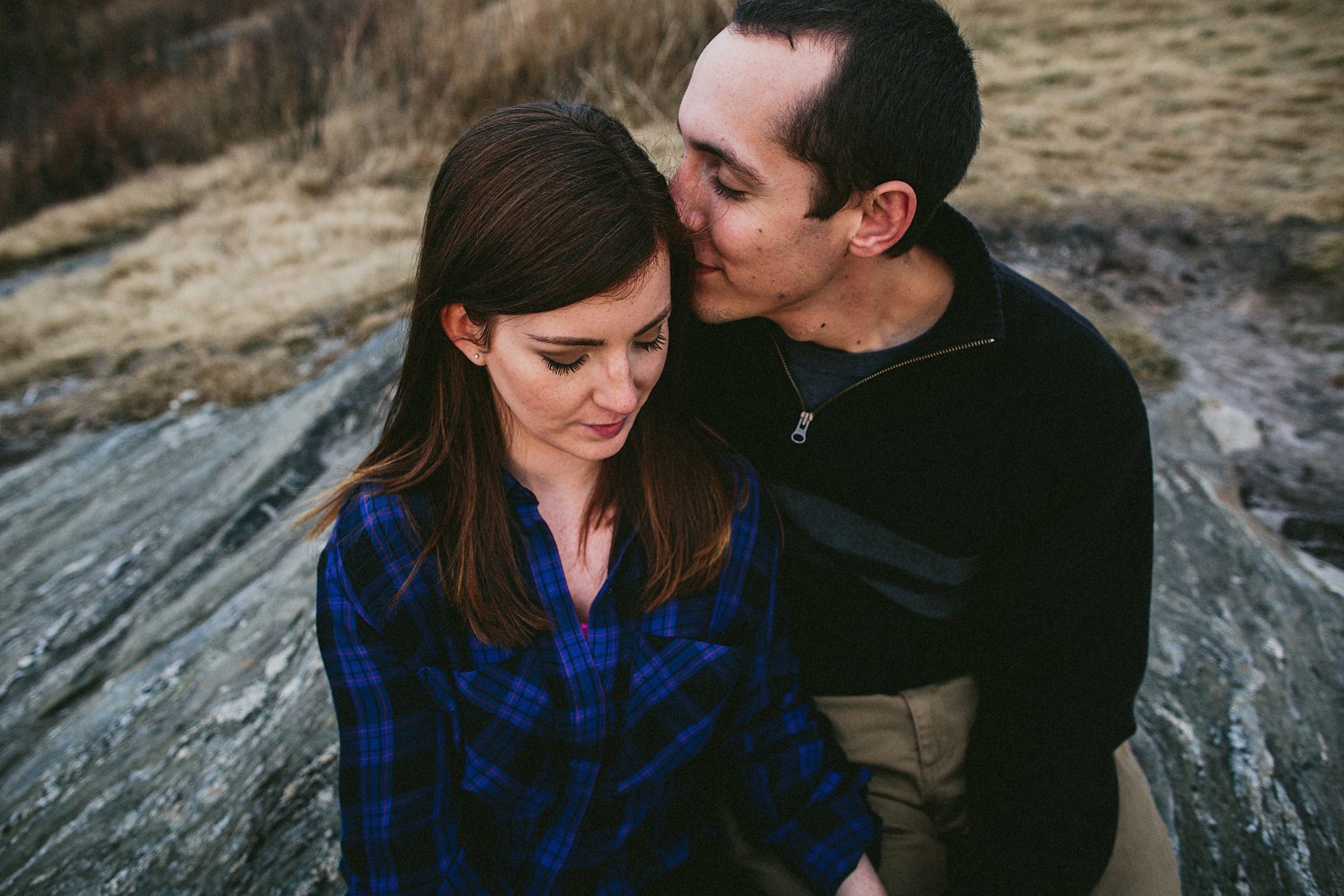 black balsam engagement photos, kasey loftin photography