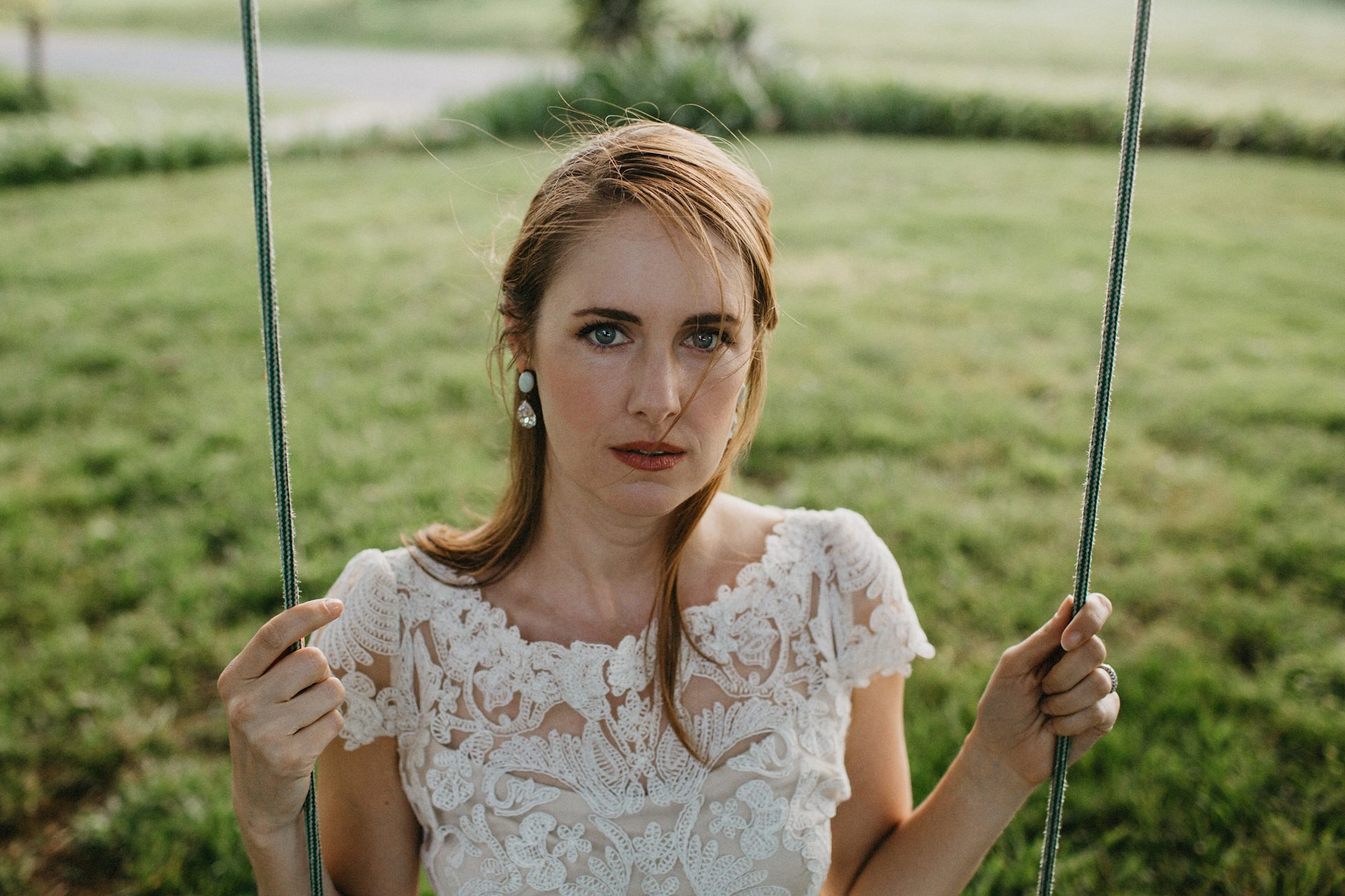 charlotte wedding photographer, lace dress bridal portraits 