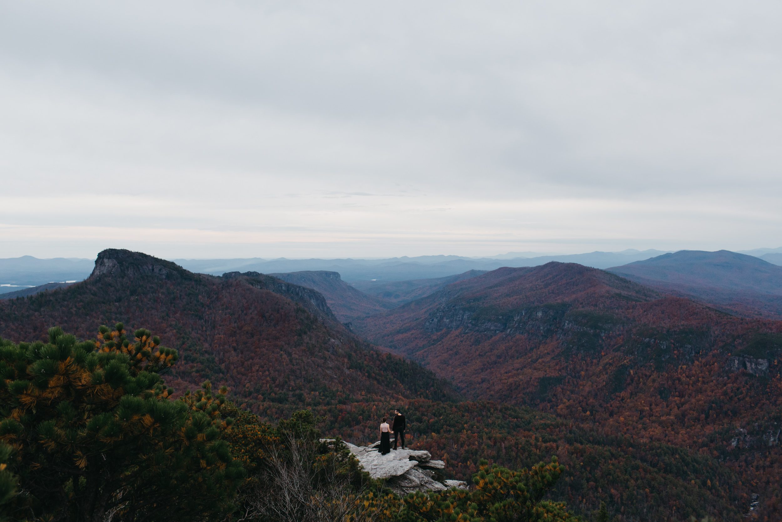 asheville engagement photos, kasey loftin