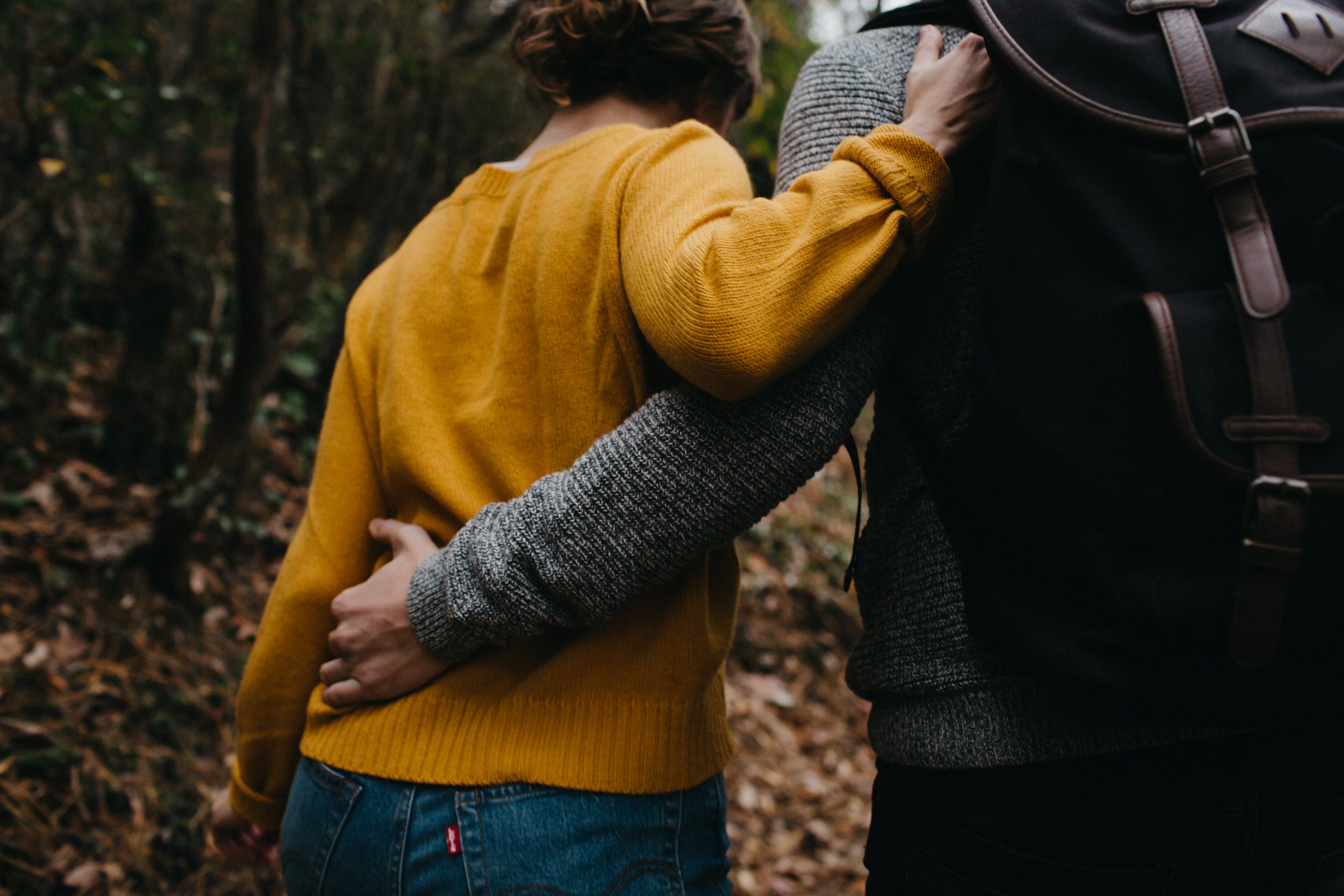 asheville engagement photos, kasey loftin