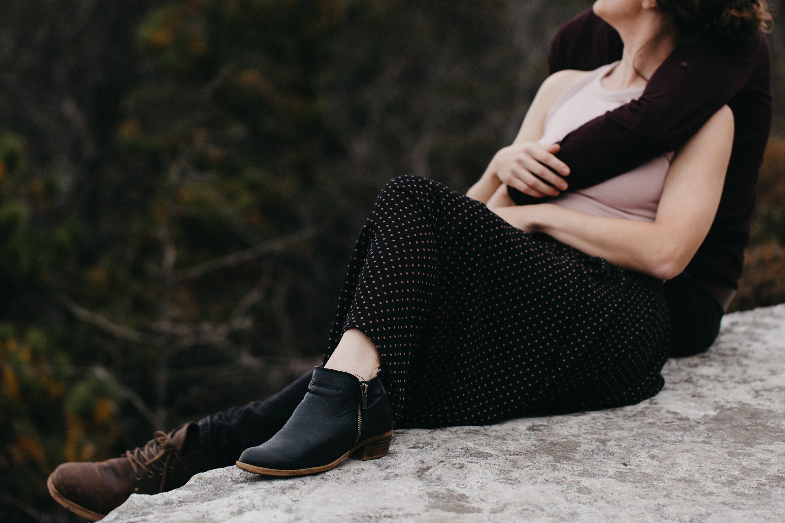 asheville engagement photos, kasey loftin