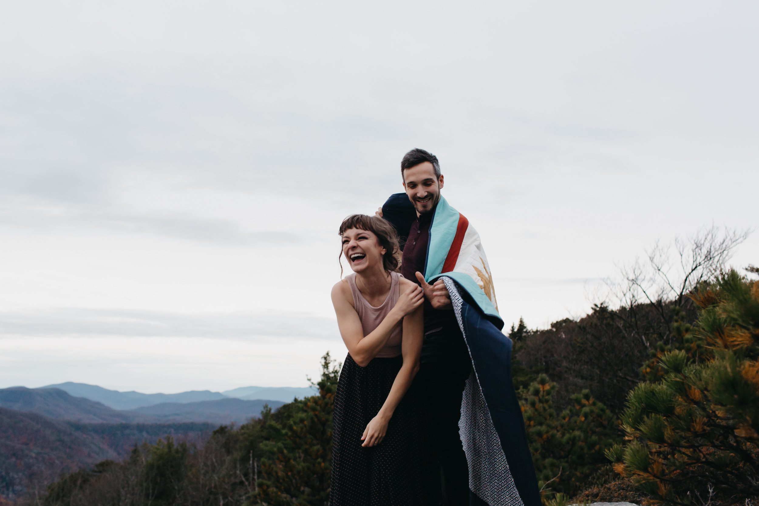 asheville engagement photos, kasey loftin