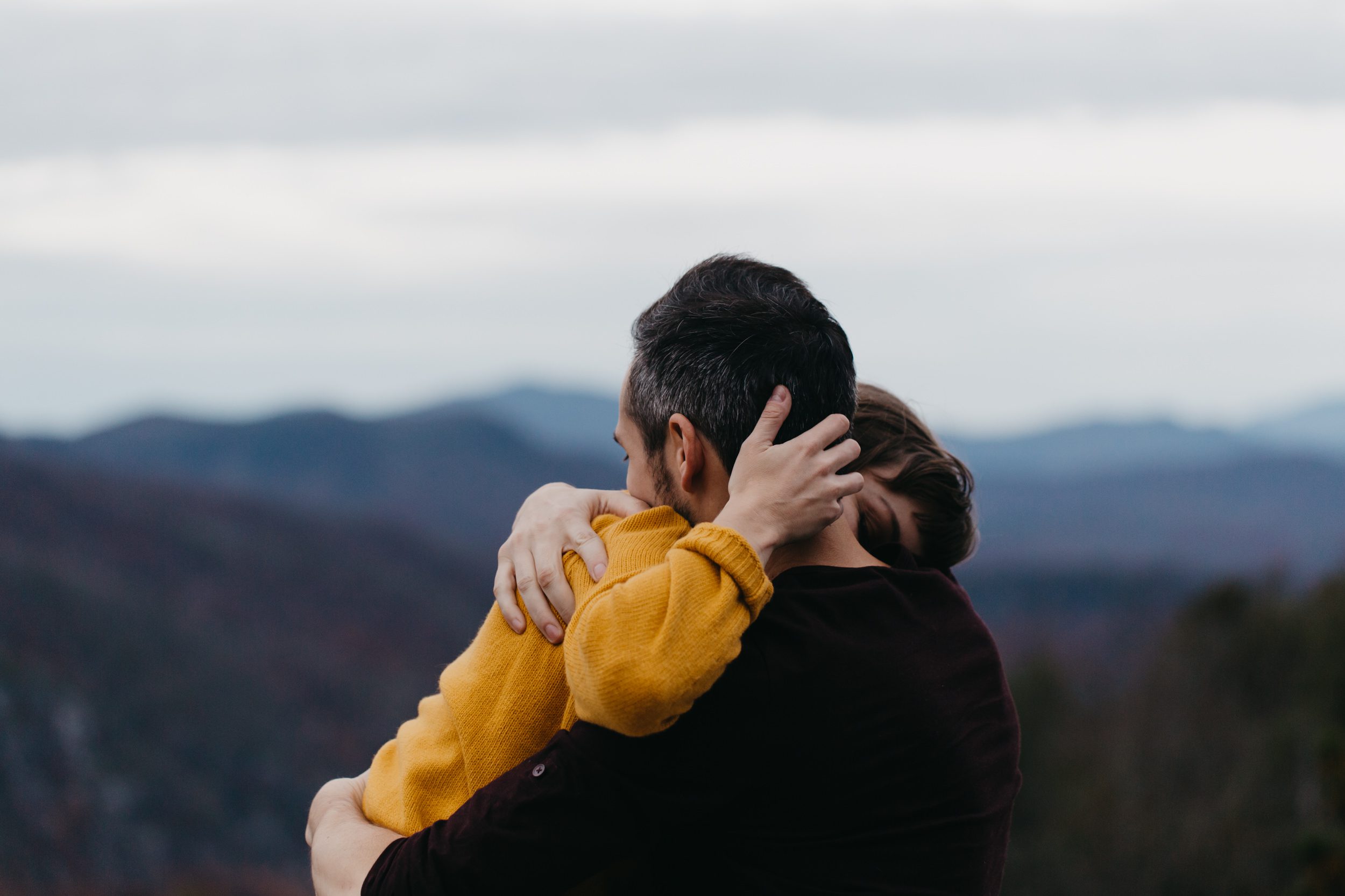 asheville engagement photos, kasey loftin